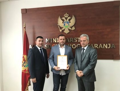 Licenca za JU Dom starih “Bijelo Polje”