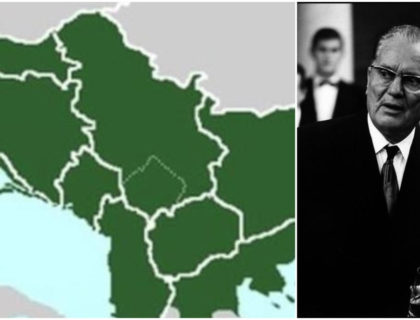 TITO JE ŽELIO JUGOSLAVIJU KAO SVJETSKU SILU: Procurjela MAPA KOMUNISTIČKE JUGE pod vodjstvom Maršala, evo ko je sve bio u njoj!