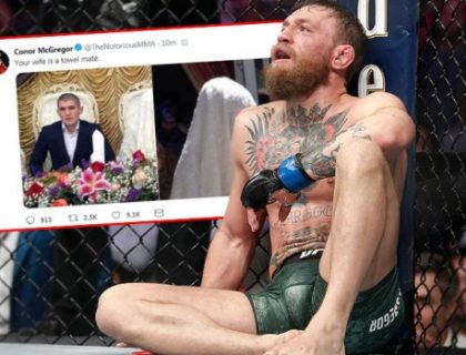 Mekgregor žestoko izvređao Habibovu ženu i najavio povratak iz penzije: Nurmagomedov će ga ubiti zbog ovoga! (FOTO)