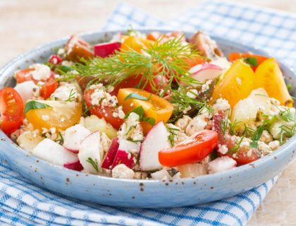 Balkanska salata: Svježe povrće sa ovčijim sirom