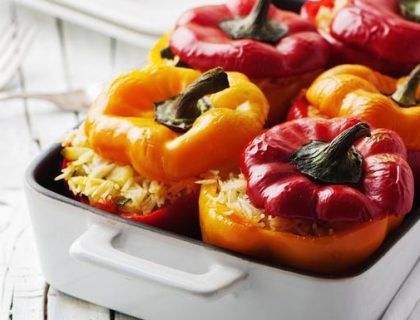 Paprike punjene povrćem