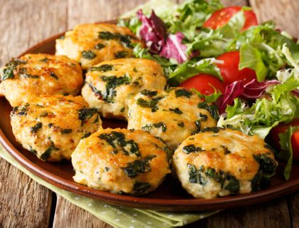 Spanakopita pileće ćuftice