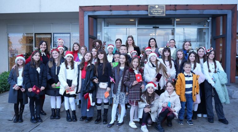 Jakšić Stojanović i učenici OŠ “Pavle Rovinski” posjetili Dom starih u Podgorici