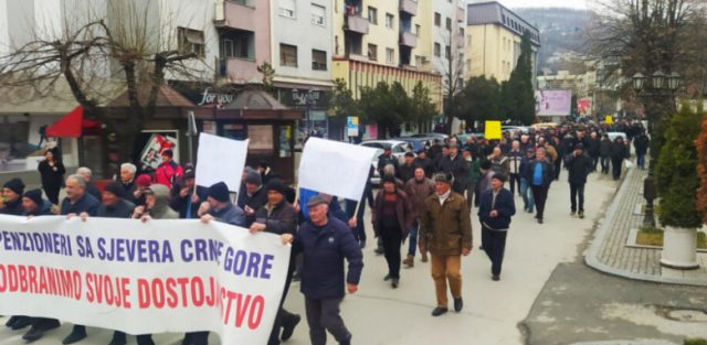 Penzioneri sa sjevera pozivaju na protest u Bijelom Polju: Ukazujemo na diskriminaciju