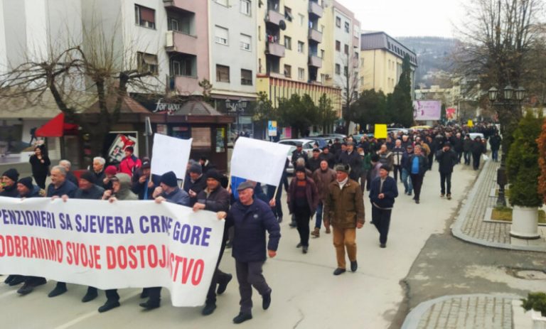 Penzioneri sa sjevera pozivaju na protest u Bijelom Polju: Ukazujemo na diskriminaciju
