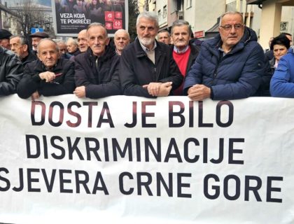 Sjutra protest penzionera u Bijelom Polju