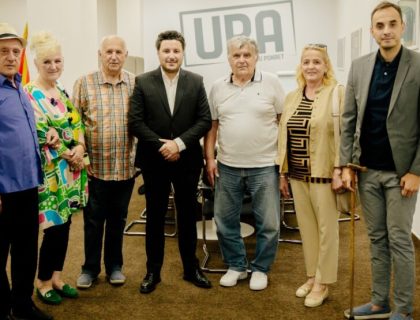 Penzioneri u sjedištu URE: Nastavljamo borbu za veće penzije